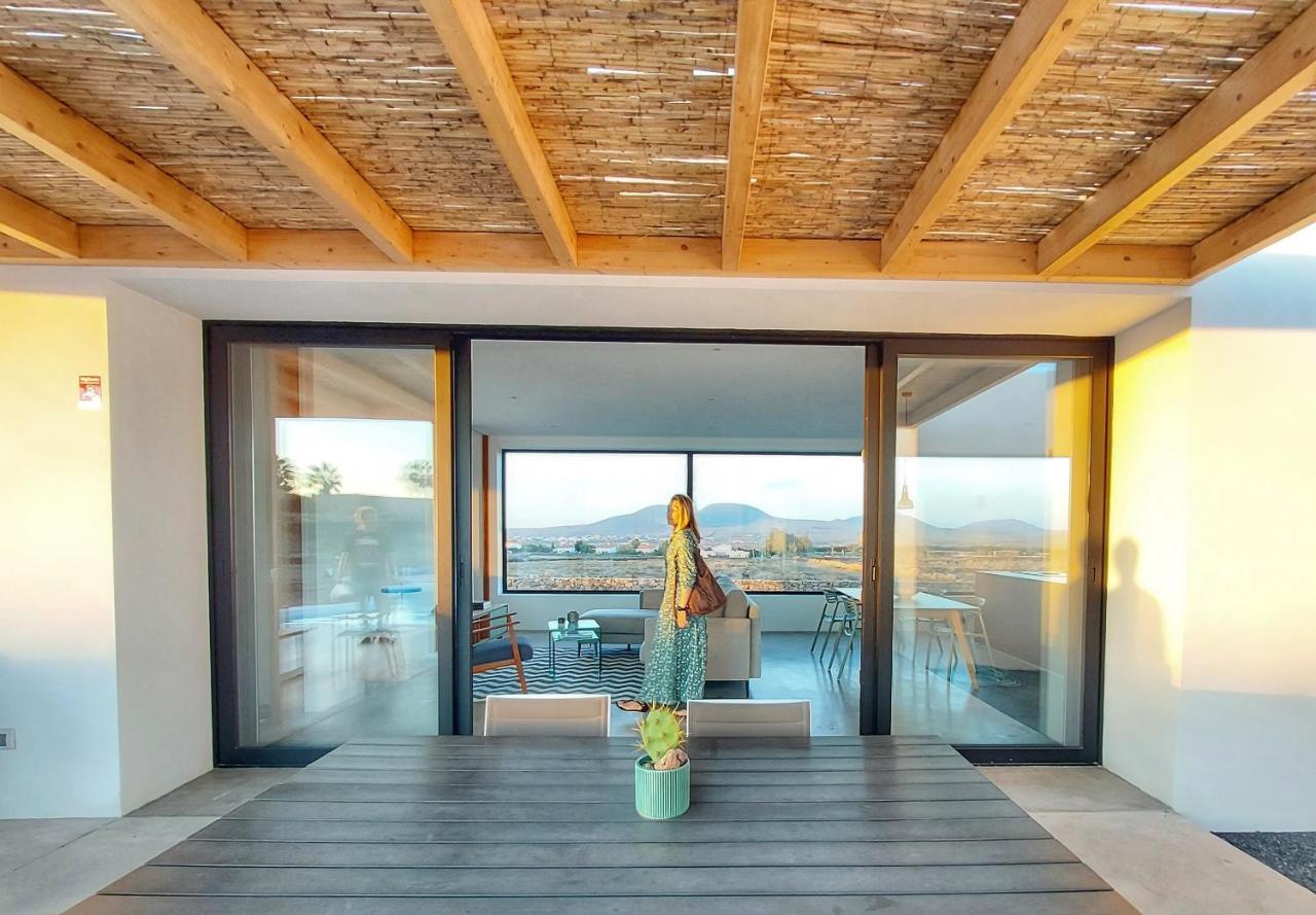 Villa Tabaiba En Lajares Con Piscina Exterior photo
